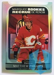2021-22 Upper Deck OPC Platinum Rookie Rainbow #216 Matthew Phillips Flames